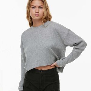 Sunday best waffle knit long sleeve